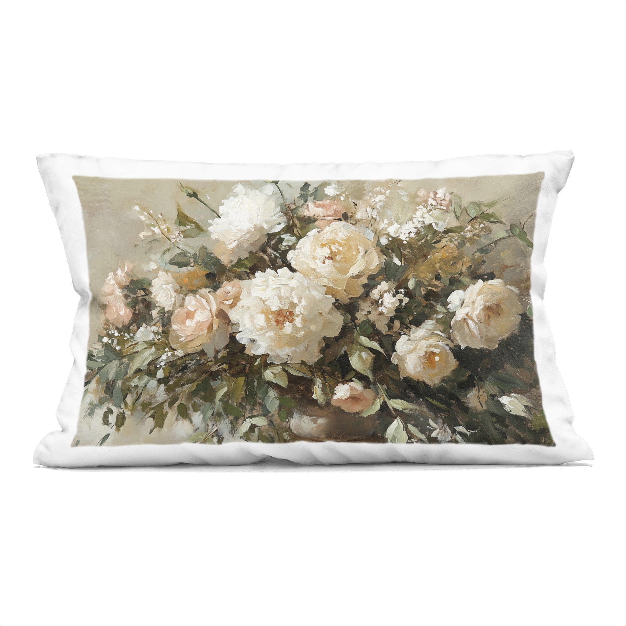 Stupell Industries Secret Garden Arrangement Decorative Printed Throw Pillow, design by Heidi Kuntz