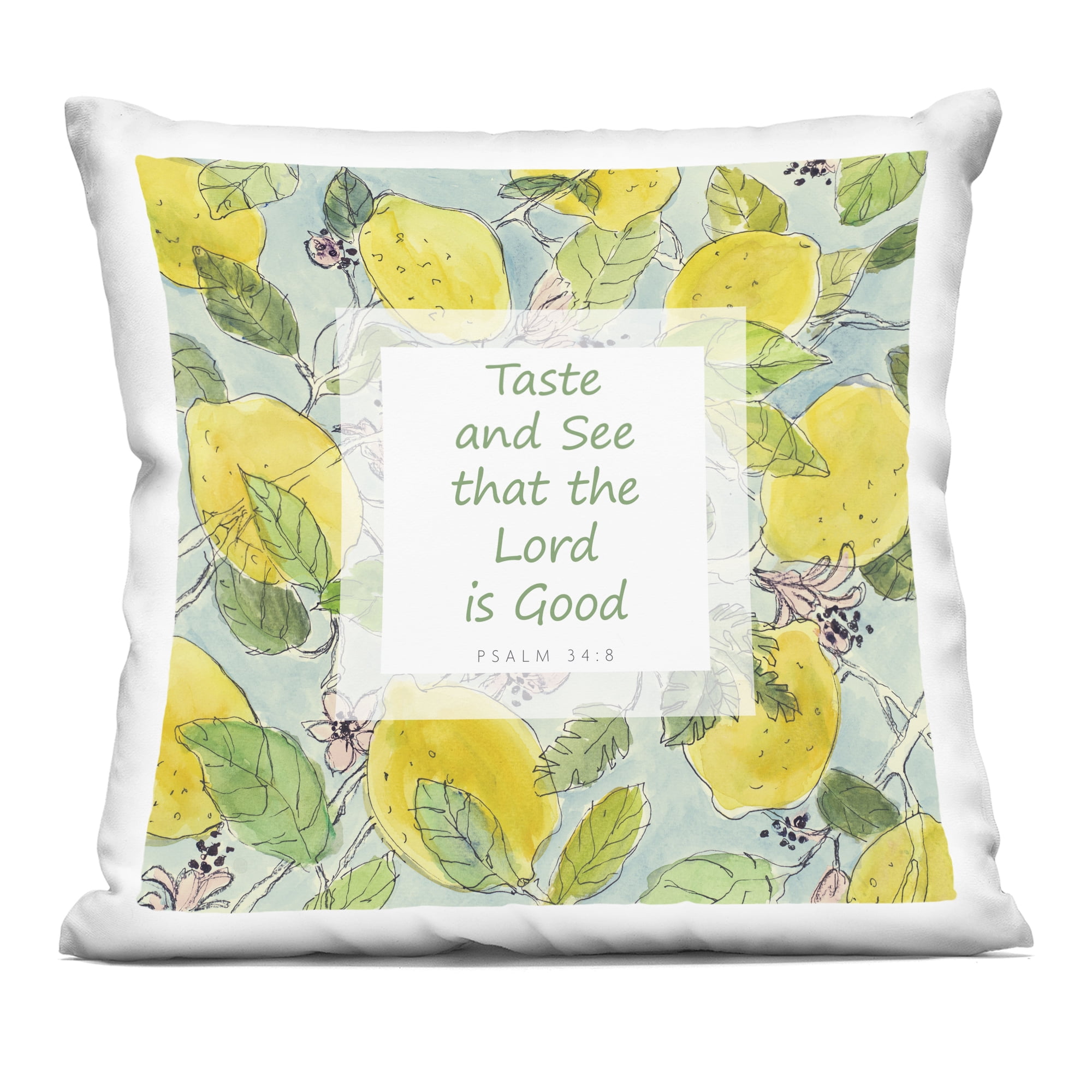 Stupell Industries See the Lord is Good Decorative Printed Throw Pillow, design by Lanie Loreth