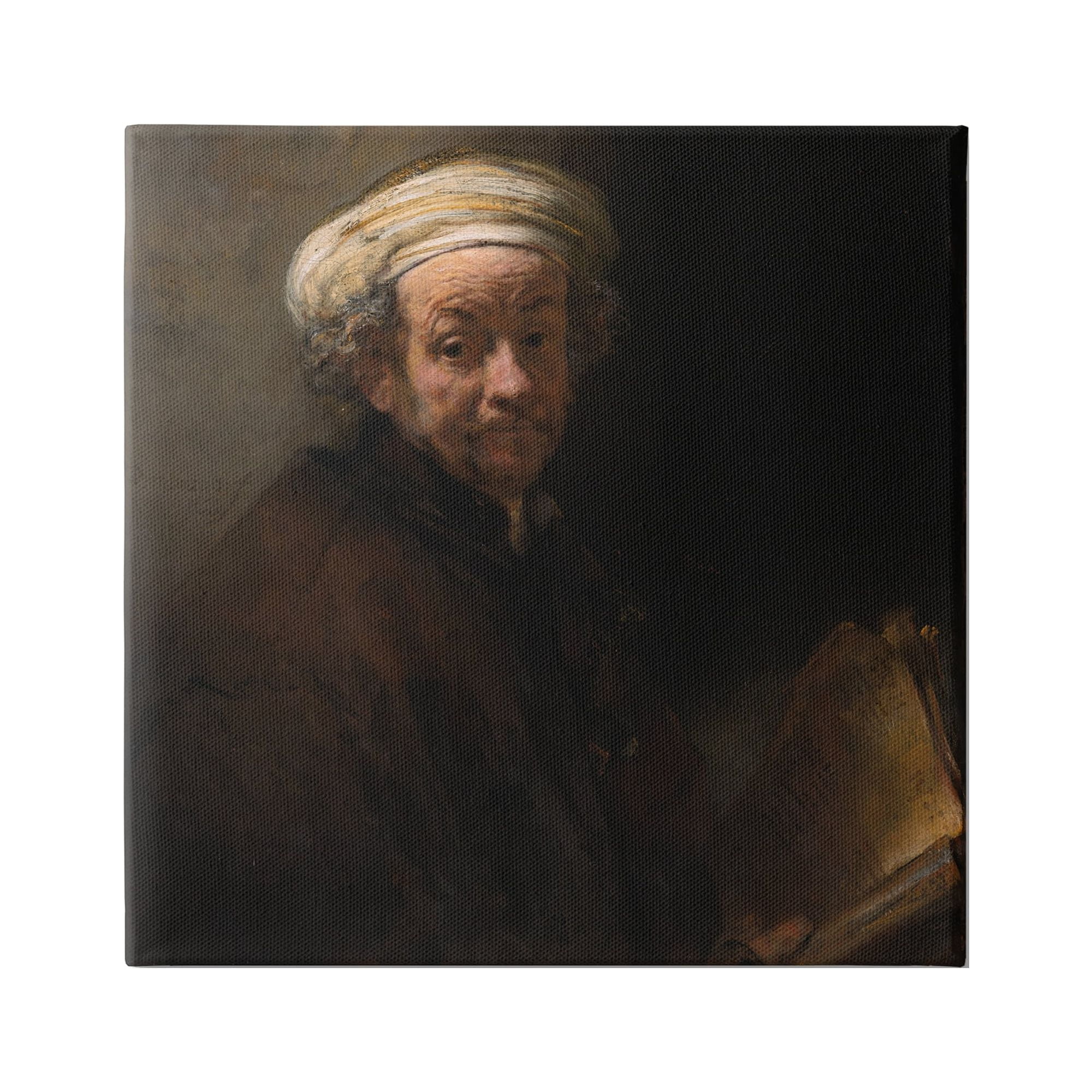 Stupell Industries Self Portrait as the Apostle Paul Classic Rembrandt Painting Painting Gallery Wrapped Canvas Print Wall Art, Design by one1000paintings