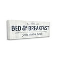 thumbnail image 1 of Stupell Industries Self-Serve Bed and Breakfast Rustic Home Sign Canvas Wall Art by Kyra Brown, 1 of 6