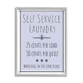 thumbnail image 1 of Stupell Industries Self Service Laundry Sign Soft Lavender Charm, 11 x 14, Designed by Darlene Seale, 1 of 6
