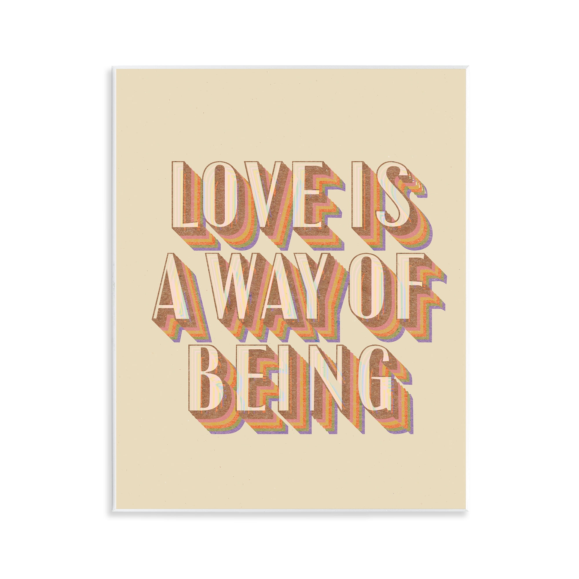 Stupell Industries Sentimental Love Phrase Text & Numbers Painting Unframed Art Print Wall Art, 11 x 14