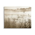 thumbnail image 1 of Stupell Industries Sepia Foggy Lake View Landscape Photography Gallery Wrapped Canvas Art Print Wall Art, 20 x 16, 1 of 8