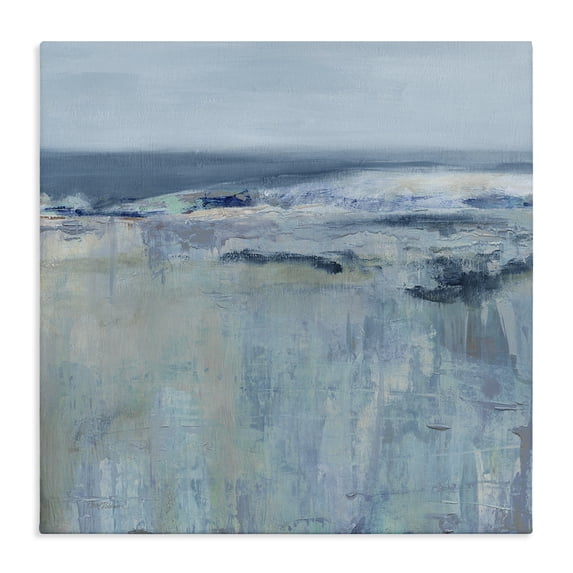 Stupell Industries Contemporary Serene Abstract Pastel Seascape Canvas Art, 17 x 17, by Carol Robinson