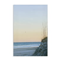 Stupell Industries Serene Beach Sunset Landscape Photography Gallery Wrapped Canvas Art Print Wall Art, 16 x 24