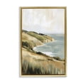 thumbnail image 1 of Stupell Industries Transitional Serene Cliff Coast Landscape Gold Floating Frame Canvas Art, 21 x 31, by Petals Prints Design, 1 of 5
