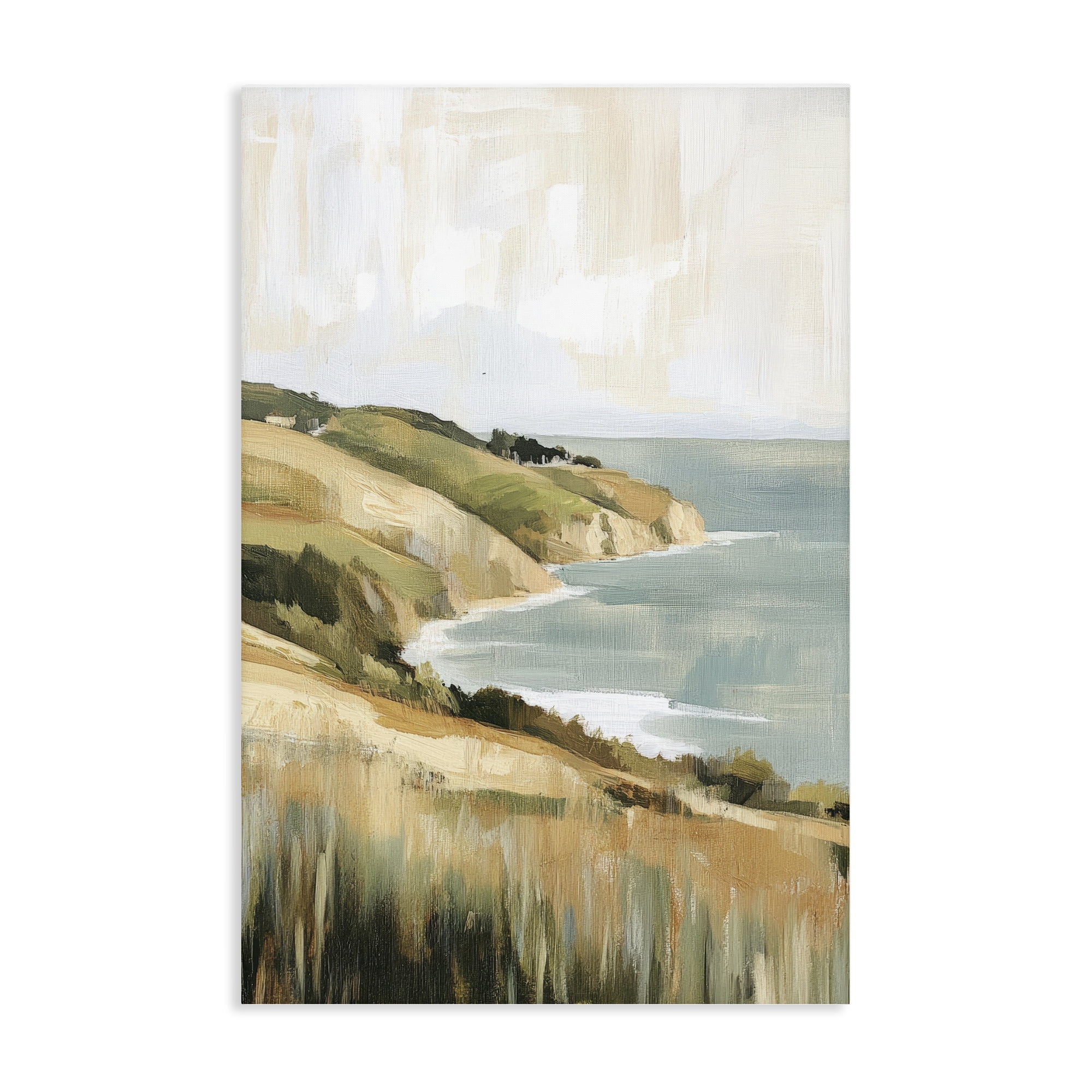 Stupell Industries Serene Cliff in Morning Light Canvas Wall Art, design by Petal Prints Design
