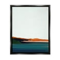 thumbnail image 1 of Stupell Industries Serene Coastline Landscape Red Sands Quiet Sky Painting Jet Black Floating Framed Canvas Print Wall Art, Design by Amy Hall, 1 of 5