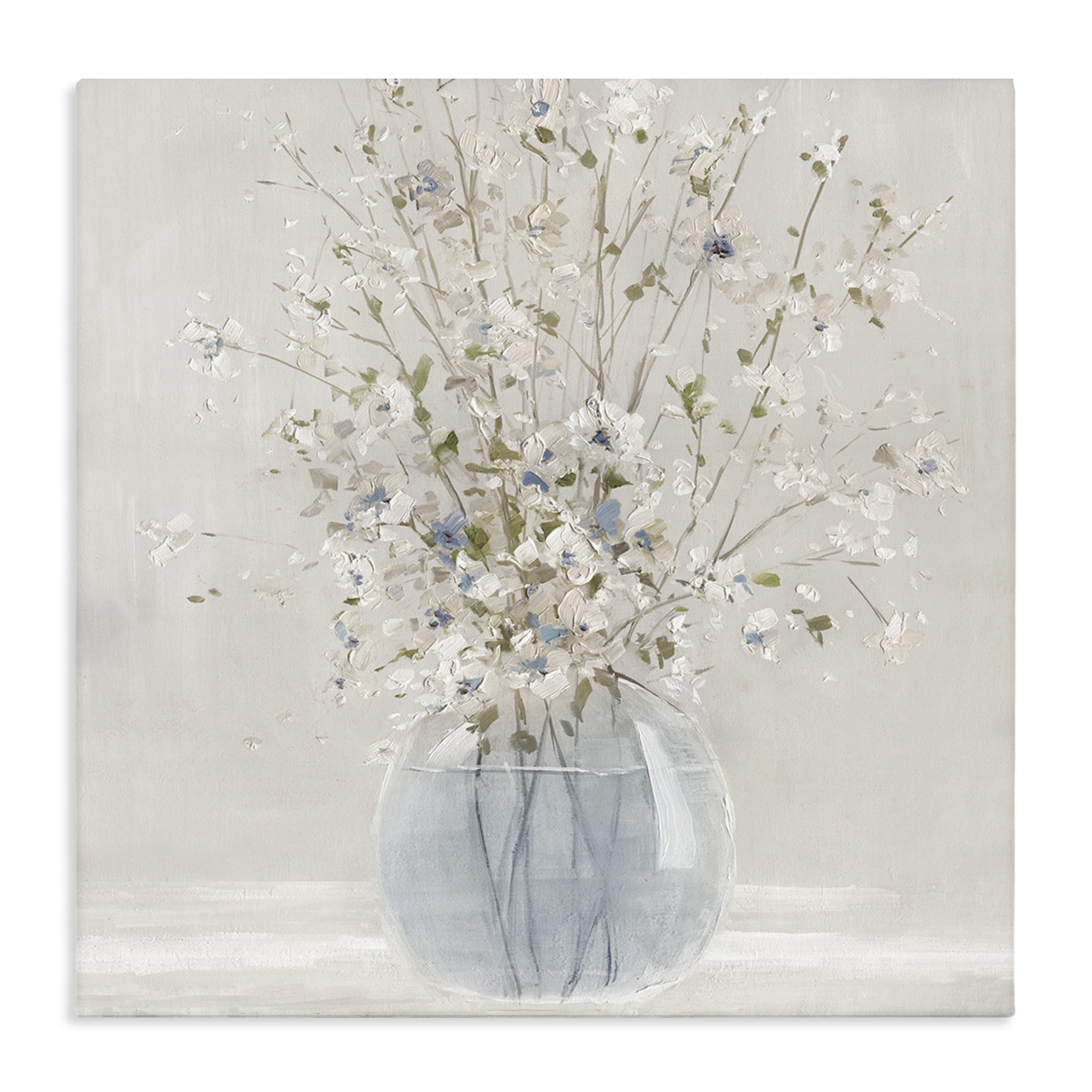 Stupell Industries Serene Glass Vase Bouquet Canvas Wall Art, design by Carol Robinson