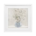 thumbnail image 1 of Stupell Industries Farmhouse Serene Glass Vase Bouquet White Framed Print Under Glass, 13 x 13, by Carol Robinson, 1 of 8
