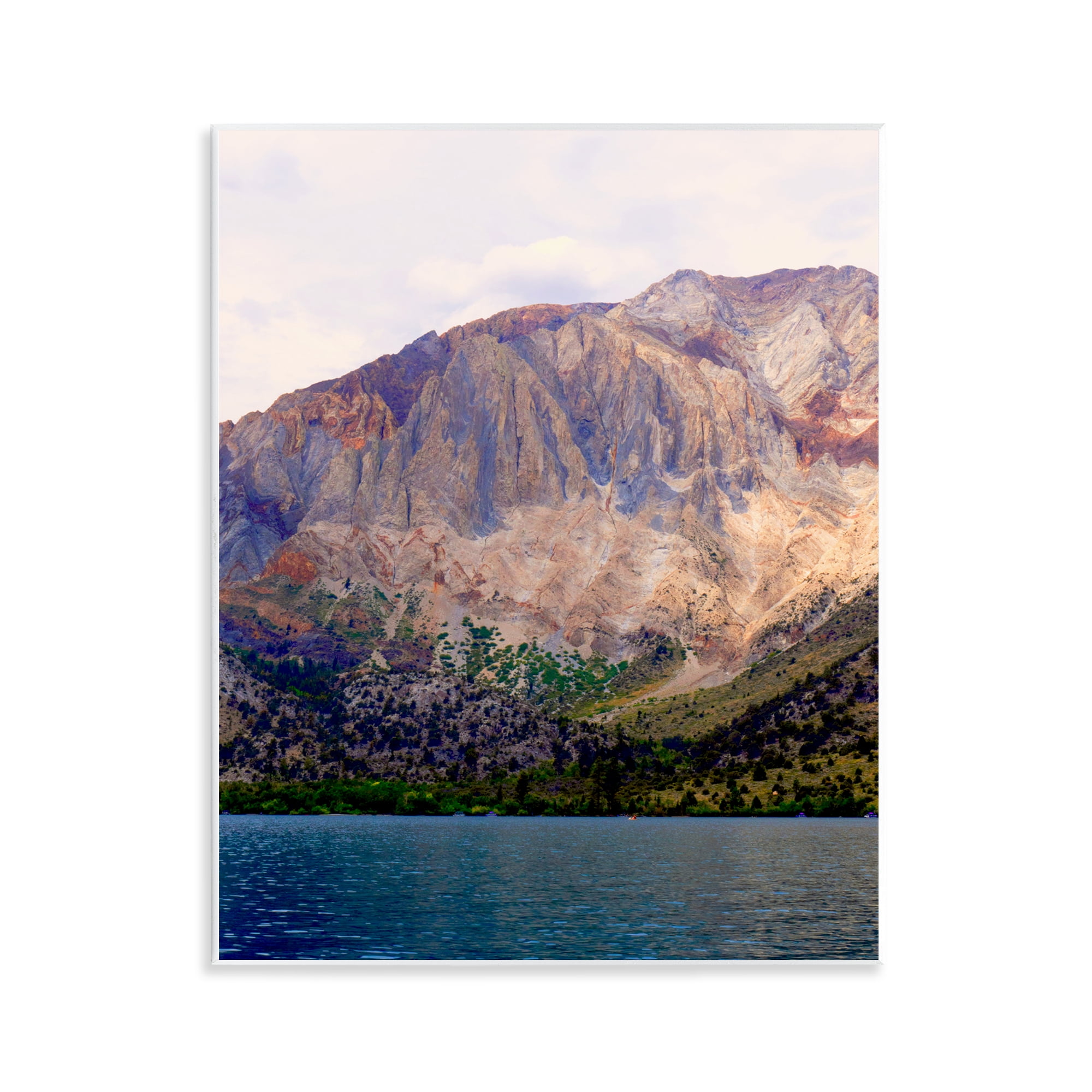 Stupell Industries Serene Lake Beneath Mountains Wall Plaque Art, design by Gemma Bardot