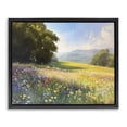 thumbnail image 1 of Stupell Industries Serene Meadow Dream Black Framed Floater Canvas Wall Art design by Petal Prints Design, 25 x 31, 1 of 9