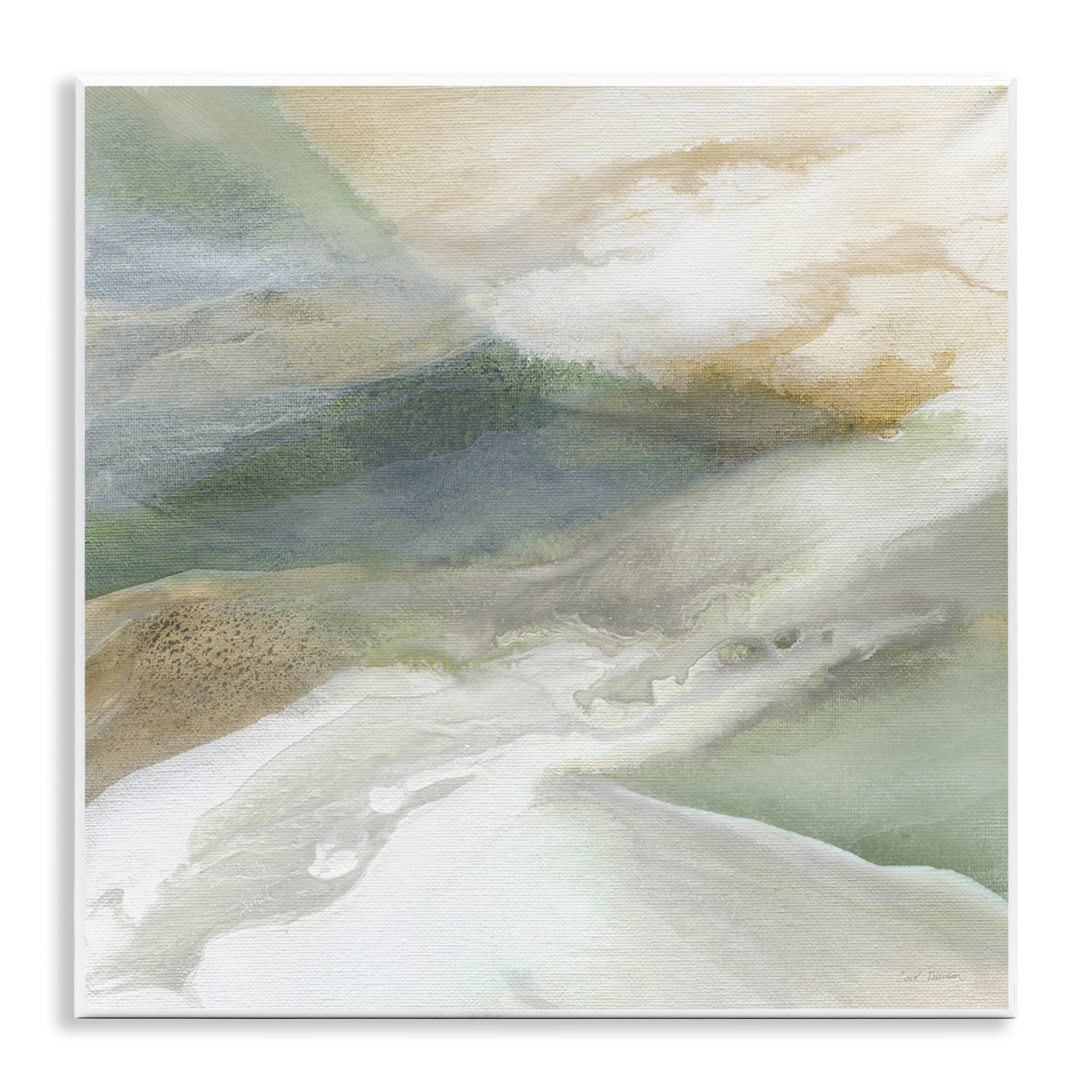 Stupell Industries Serene Mist Over Rolling Fields Wall Plaque Art, design by Carol Robinson