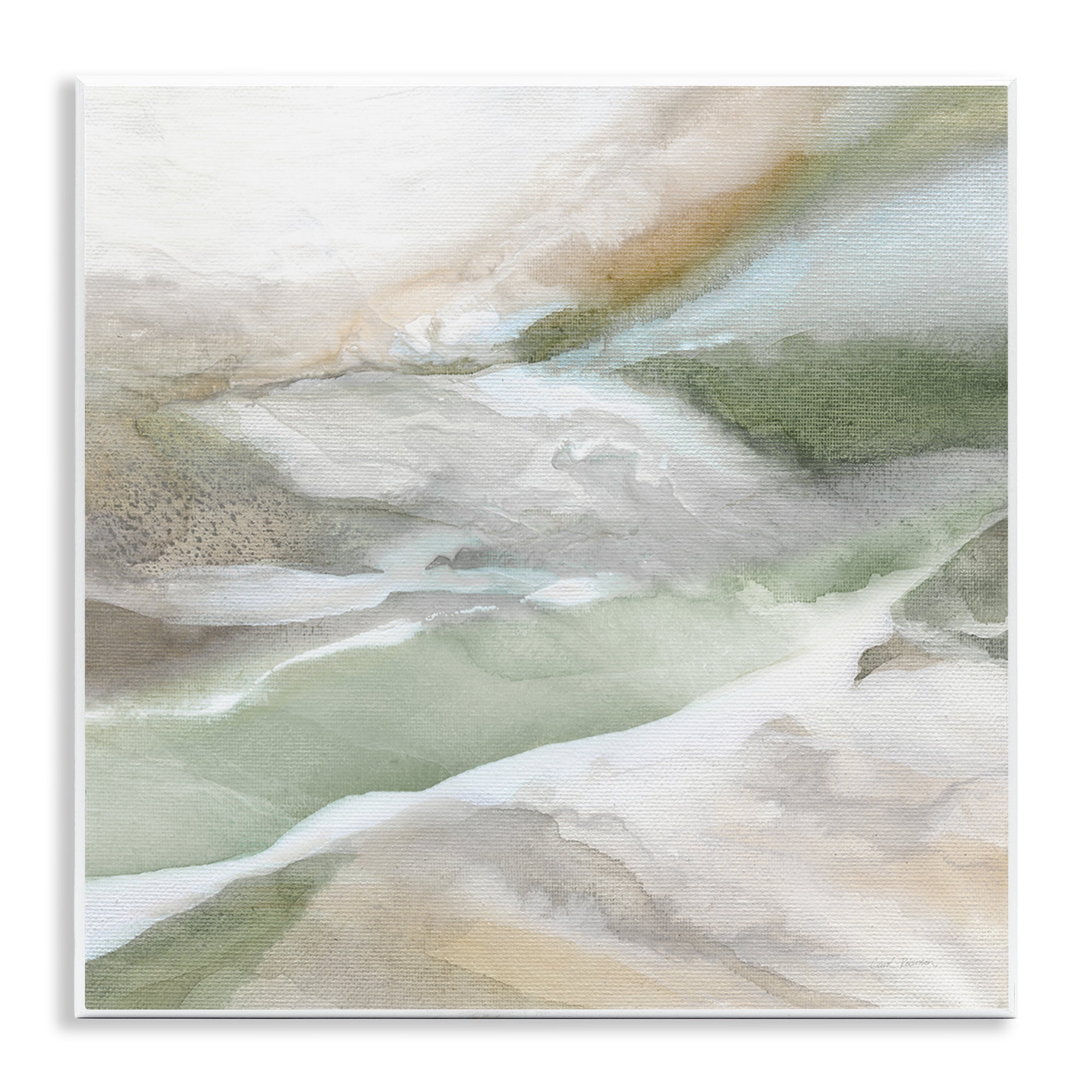Stupell Industries Serene Misty Landscape Wall Plaque Art, design by Carol Robinson