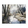 thumbnail image 1 of Stupell Industries Coastal Serene Reflections at Autumn Creek Canvas Art, 48 x 36, by Franklyn Gregory, 1 of 8