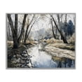 thumbnail image 1 of Stupell Industries Coastal Serene Reflections at Autumn Creek Gray Framed Giclee Art, 20 x 16, by Franklyn Gregory, 1 of 8