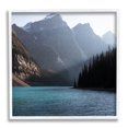 thumbnail image 1 of Stupell Industries Serene River Water Scene Foggy Mountains , 17 x 17, Design by Carol Robinson, 1 of 6
