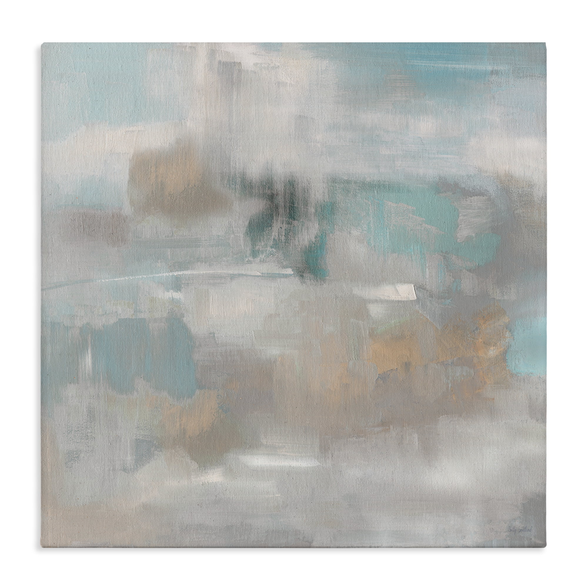 Stupell Industries Serene Soft Abstract Study Canvas Wall Art, design by Sally Swatland