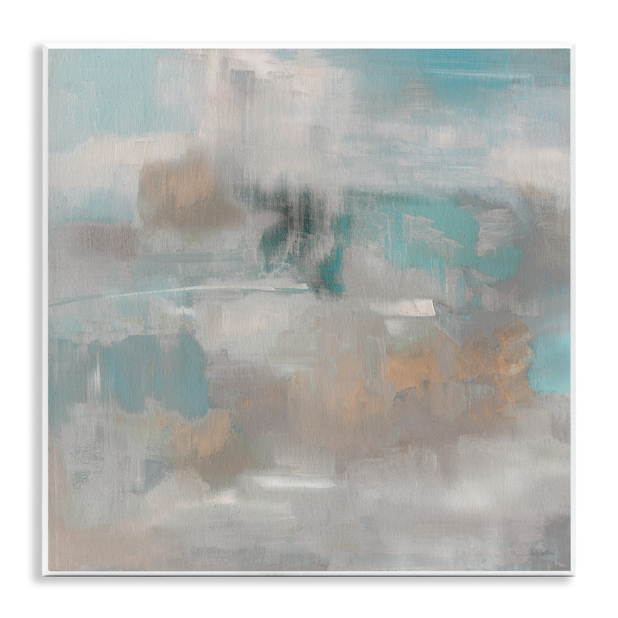 Stupell Industries Serene Soft Abstract Study Wall Plaque Art, design by Sally Swatland