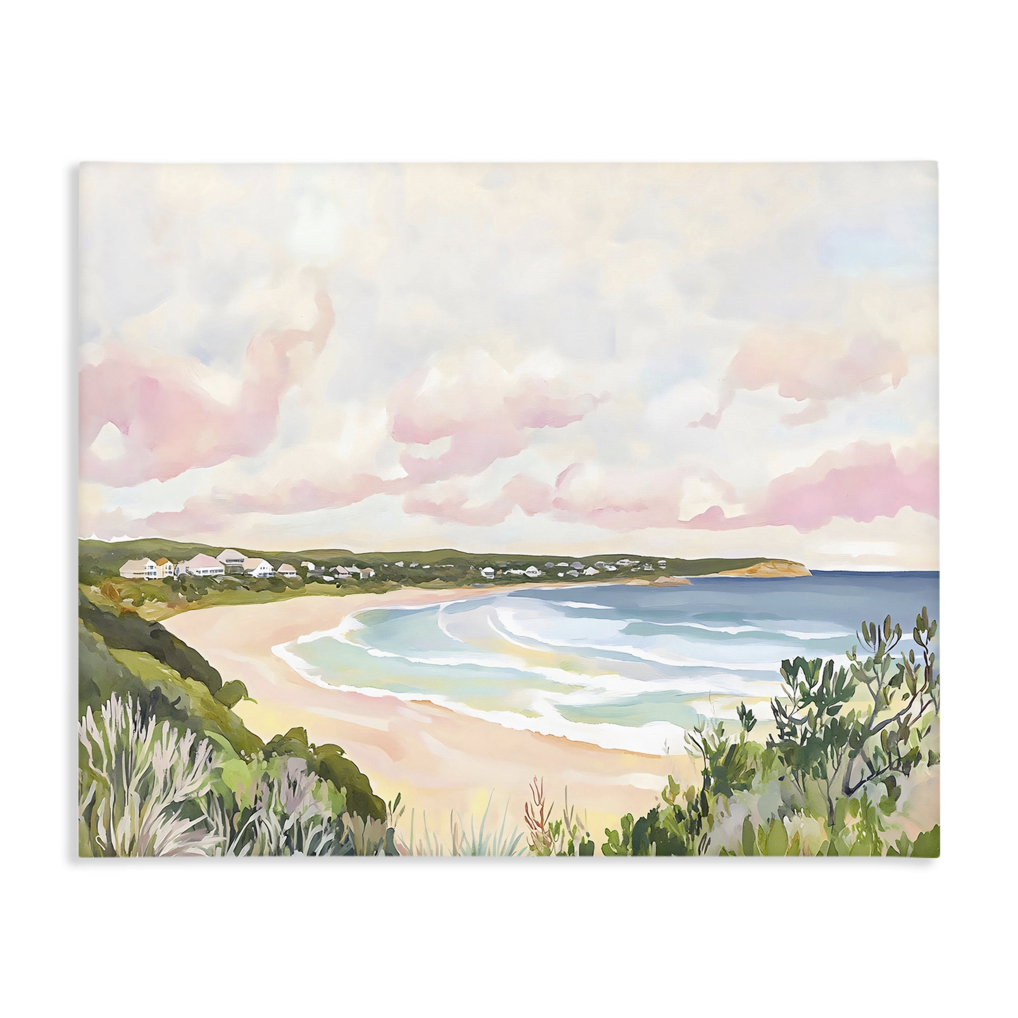 Stupell Industries Serene Sunset Beach Panorama Canvas Wall Art, design by The Prints Vibe