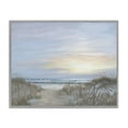 thumbnail image 1 of Stupell Industries Coastal Serenity Path Sunset Gray Framed Giclee Art, 30 x 24, by Georgia Janisse, 1 of 8