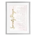 thumbnail image 1 of Stupell Industries Shabby Chic Serenity Prayer Scripture Gray Framed Print Under Glass, 14 x 20, by Anna Quach, 1 of 8