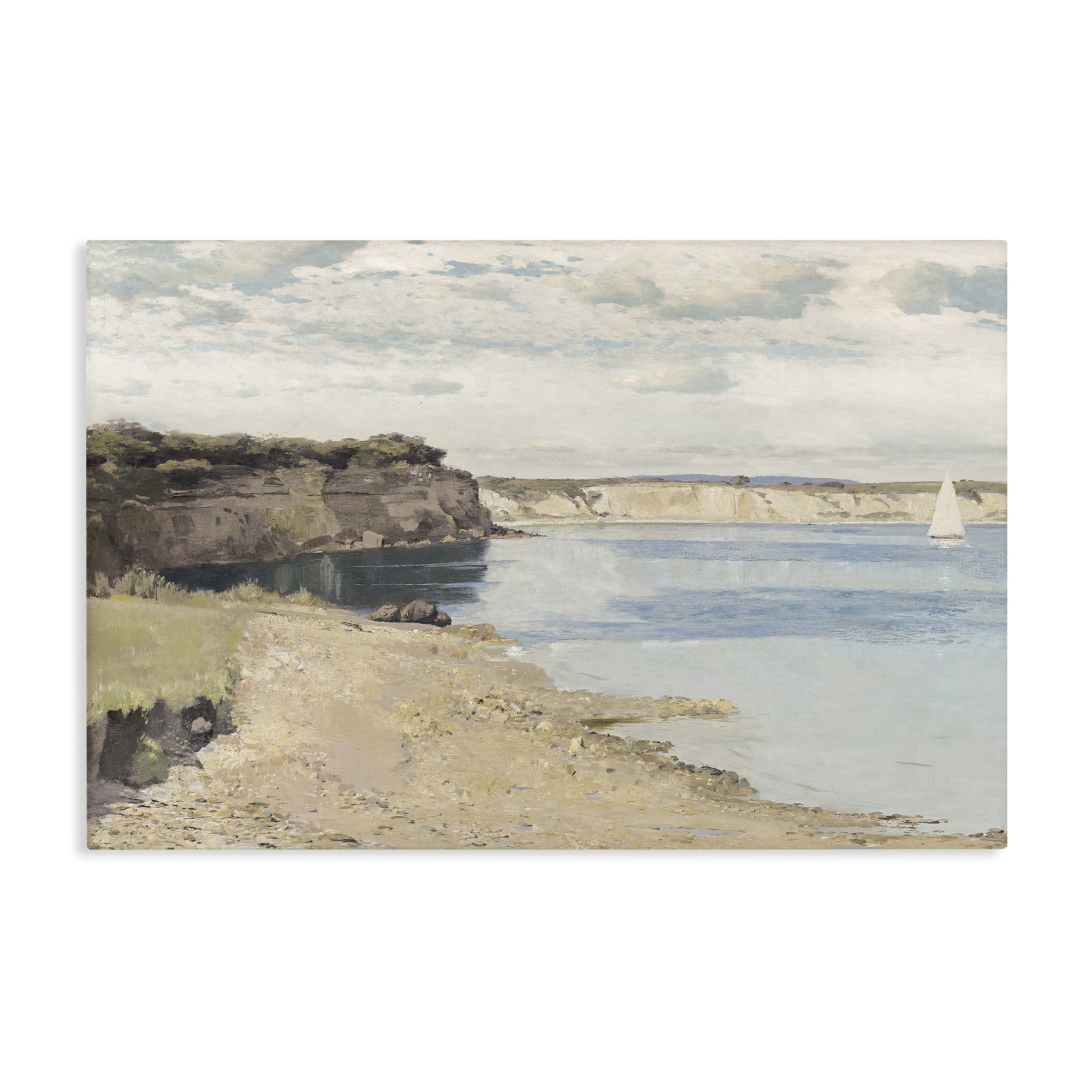 Stupell Industries Set Sail Peaceful Cove Canvas Wall Art, design by Christy McKee