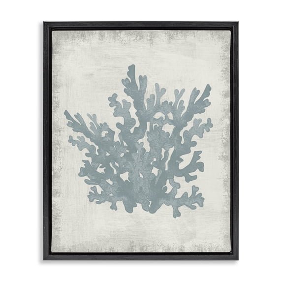 Stupell Industries Shabby Chic Black Floating Frame Canvas Art, 17 x 21, by Conrad Knutsen