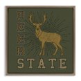 thumbnail image 1 of Stupell Industries Shabby Chic Brown Floating Frame Canvas Art, 25 x 25, by Spirit Animals/Life Is High, 1 of 8
