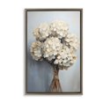 thumbnail image 1 of Stupell Industries Shabby Chic Bundle of Hydrangea Brown Floating Frame Canvas Art, 21 x 31, by Petals Prints Design, 1 of 8