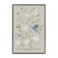 thumbnail image 1 of Stupell Industries Shabby Chic Floral Do Everything In Love Black Framed Giclee Art, 12 x 18, by Lucille Price, 1 of 7
