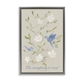 thumbnail image 1 of Stupell Industries Shabby Chic Floral Do Everything In Love Gray Floating Frame Canvas Art, 17 x 25, by Lucille Price, 1 of 7
