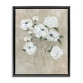 thumbnail image 1 of Stupell Industries Shabby Chic Flowers on Neutral Beige Black Floating Frame Canvas Art, 25 x 31, by Nan, 1 of 8