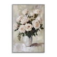thumbnail image 1 of Stupell Industries Shabby Chic Peachy Roses in Flower Vase Gray Framed Giclee Art, 12 x 18, by Petals Prints Design, 1 of 7