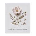 thumbnail image 1 of Stupell Industries Shabby Chic Pressed Flower Wash Worries Away Canvas Art, 16 x 20, by Lettered and Lined, 1 of 8