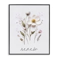 thumbnail image 1 of Stupell Industries Shabby Chic Pressed Flowers Renew Black Framed Giclee Art, 24 x 30, by Lettered and Lined, 1 of 8