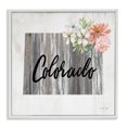 thumbnail image 1 of Stupell Industries Shabby Chic Shabby Chic Colorado White Framed Giclee Art, 12 x 12, by Cindy Jacobs, 1 of 8