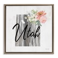 thumbnail image 1 of Stupell Industries Shabby Chic Shabby Chic Utah Brown Floating Frame Canvas Art, 25 x 25, by Cindy Jacobs, 1 of 8