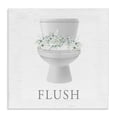 thumbnail image 1 of Stupell Industries Shabby Chic Toilet & Fresh Botanicals Canvas Art, 24 x 24, by Lettered and Lined, 1 of 7
