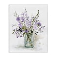 thumbnail image 1 of Stupell Industries Shabby Chic Traditional Mixed Purple Botanicals Canvas Art, 16 x 20, by Carol Robinson, 1 of 8