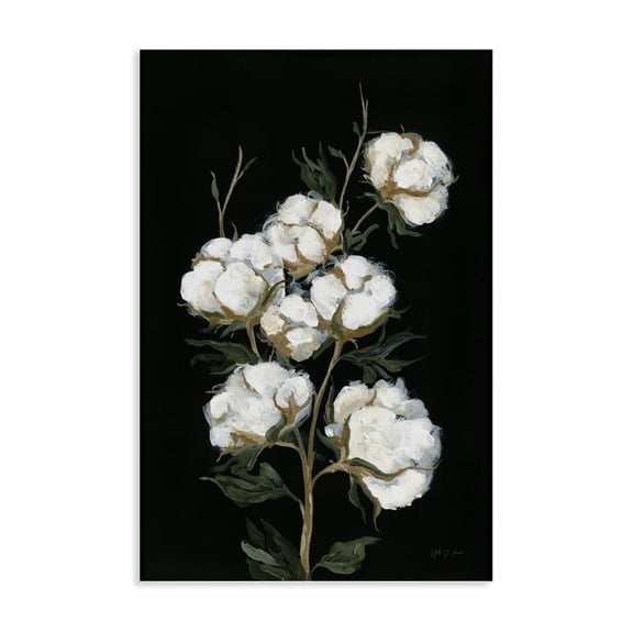 Stupell Industries Shabby Chic Vintage Stems of Cotton Canvas Art, 20 x 30, by Yvette St. Amant