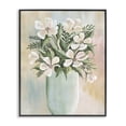 thumbnail image 1 of Stupell Industries Shabby Chic White Blossoms in Serene Vase Black Framed Giclee Art, 16 x 20, by Cindy Jacobs, 1 of 8
