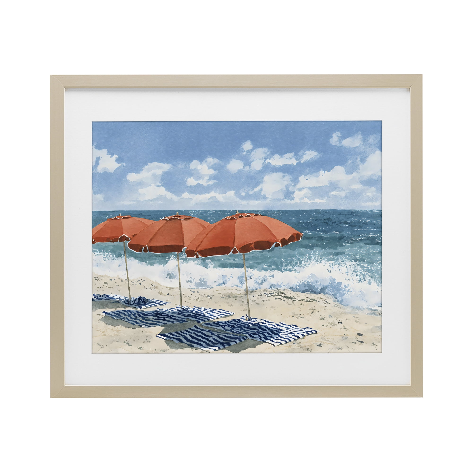 Stupell Industries Shade From The Sun Birch Framed Print Under Glass, design by Franklyn Gregory