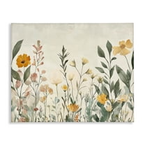 Stupell Industries Shades Of Yellow Flowers Canvas Wall Art design by Petal Prints Design, 16 x 20