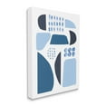 thumbnail image 1 of Stupell Industries Shades of Blue Abstract Shapes Collage Design Canvas Wall Art, 36 x 48, Design by Courtney Prahl, 1 of 6