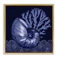 thumbnail image 1 of Stupell Industries Contemporary Shadow Nautilus Shell Gold Floating Frame Canvas Art, 25 x 25, by Paul Brent, 1 of 8
