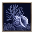 thumbnail image 1 of Stupell Industries Contemporary Shadow Shell Patterned Brown Floating Frame Canvas Art, 18 x 18, by Paul Brent, 1 of 8
