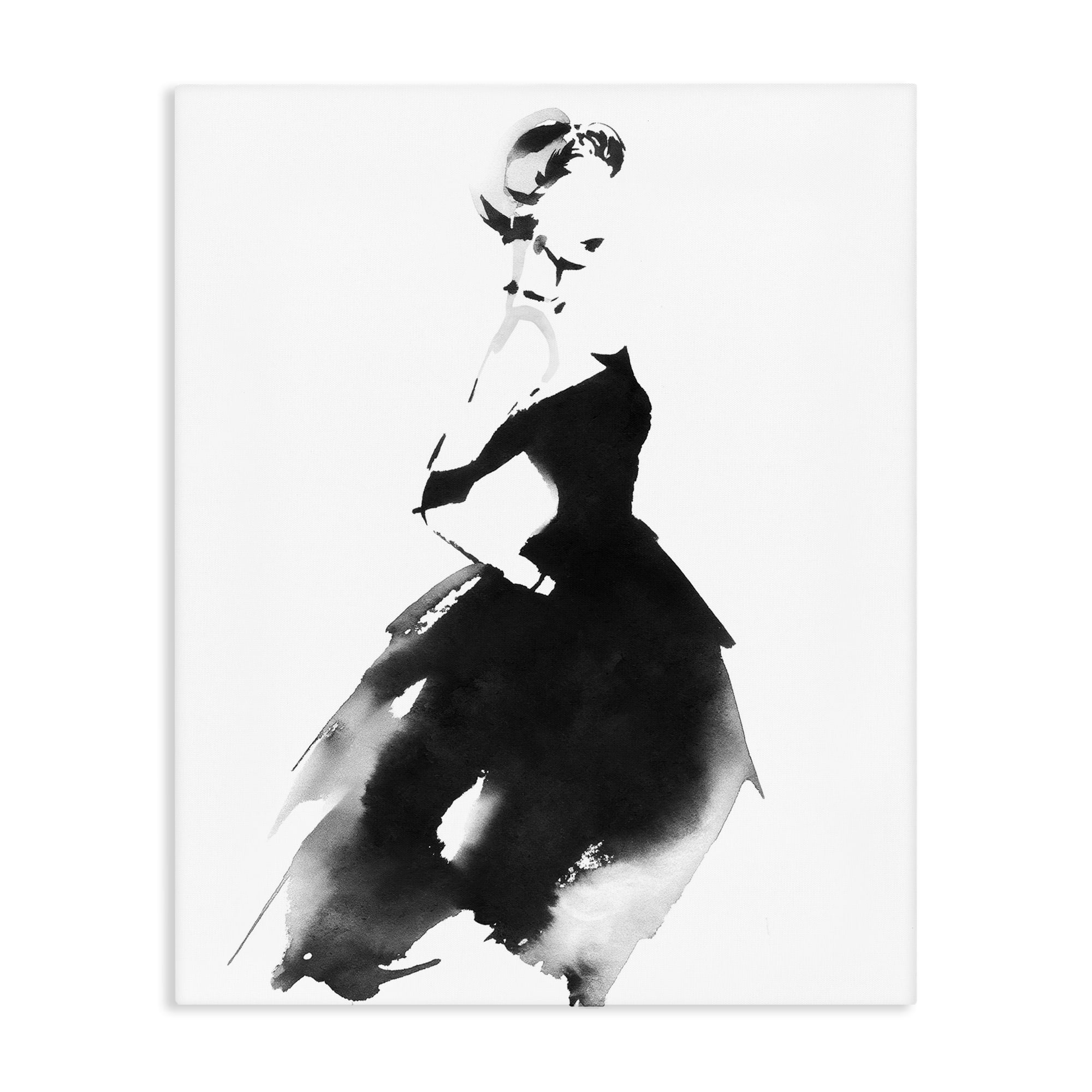 Stupell Industries Shadow Waltz Silhouette Canvas Wall Art, design by Svetlana Aleynikova