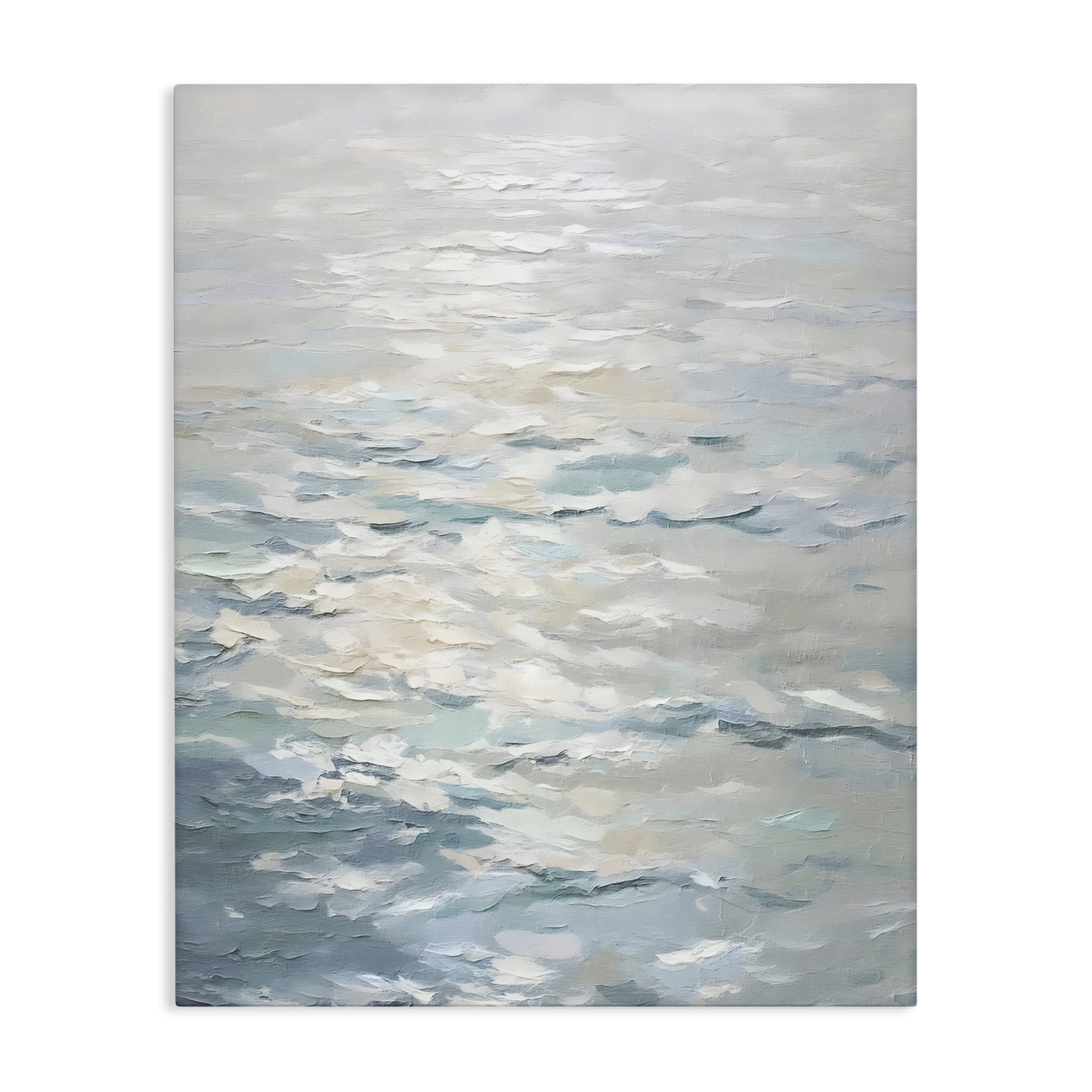 Stupell Industries Shallow Reflections Calm Sea Canvas Wall Art, design by Riley B
