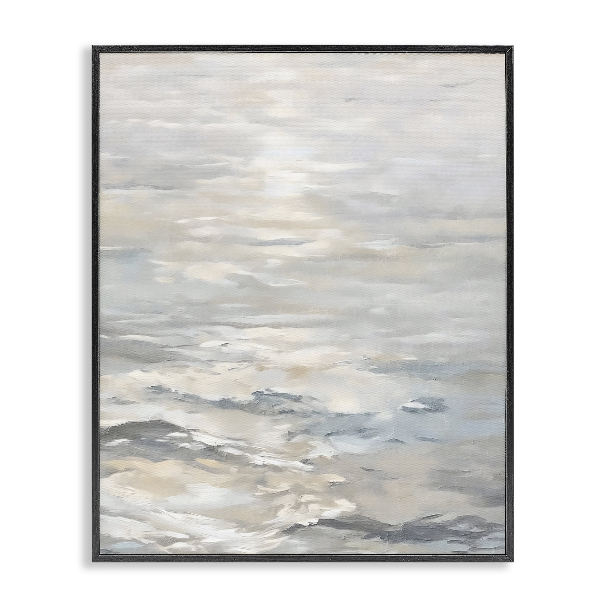 Stupell Industries Shallow Reflections Morning Light Black Framed Giclee Art, design by Riley B